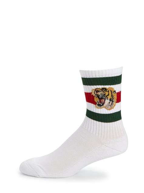 pink gucci socks|gucci tiger socks.